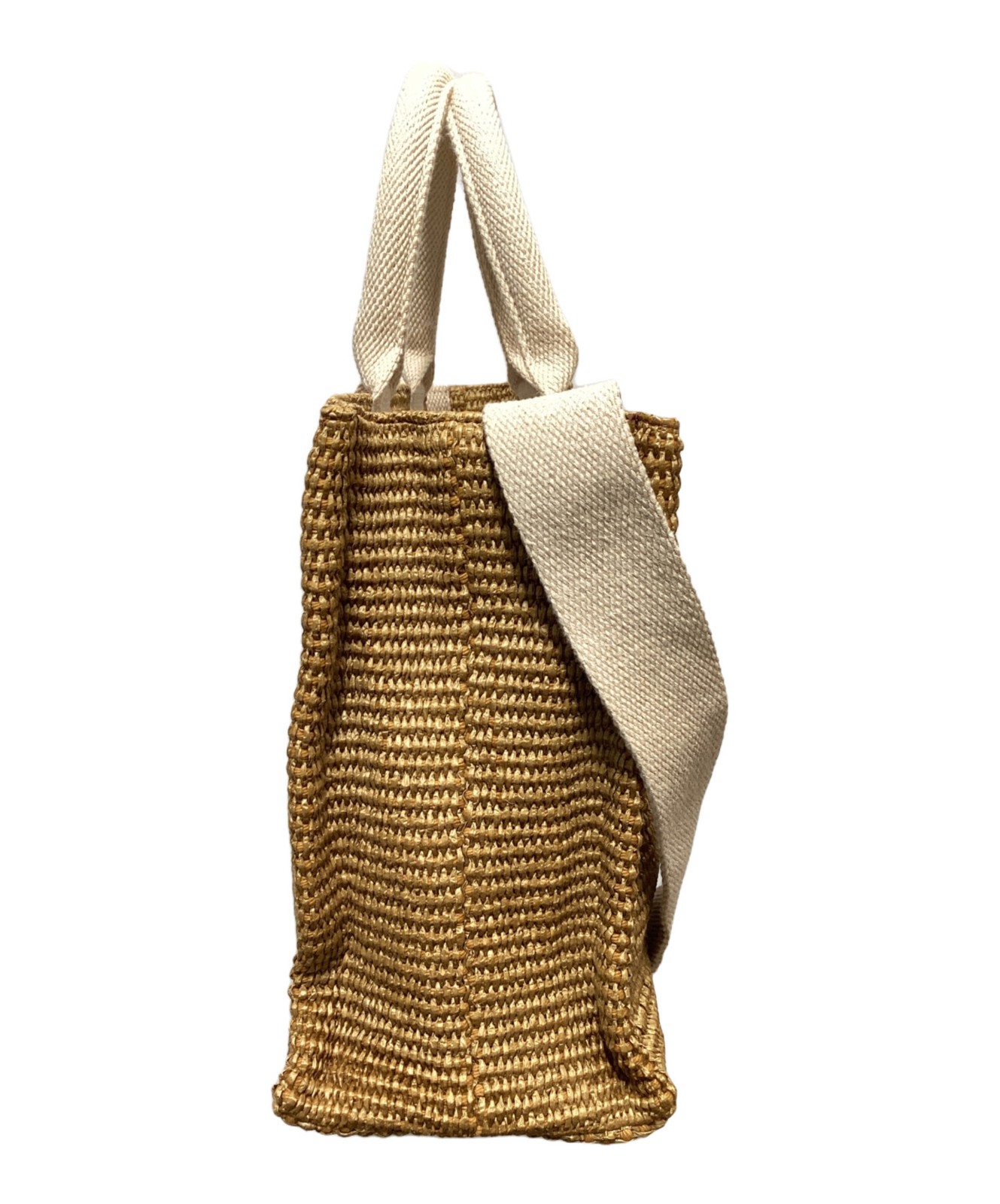 Marni SMALL TOTE SHMP0077 Beige Tote Bag #TFB13539