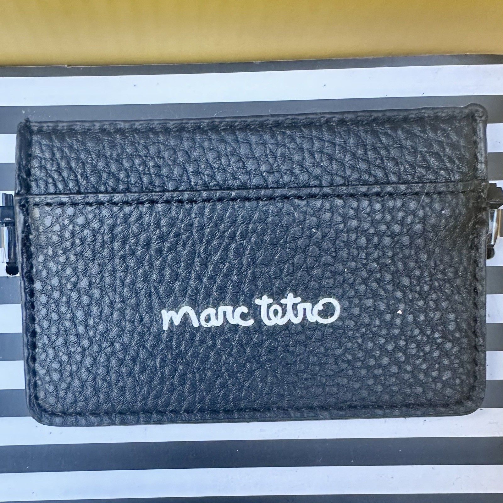 Marc Tetro 4-piece Set ~ Dogs Black Backpack Wallet ID Holder ~ Dachshund Bichon