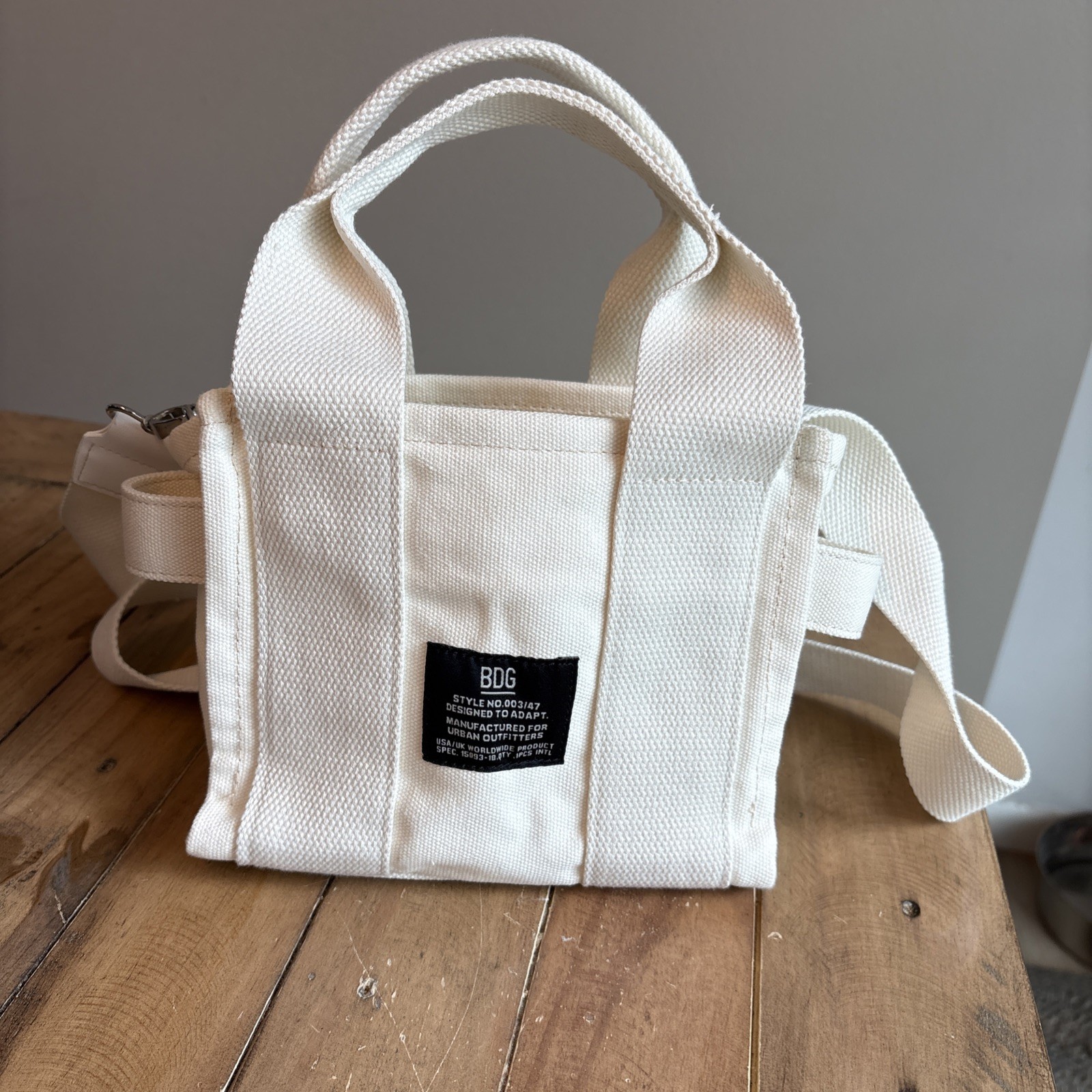 BDG Serena Mini Tote Bag with Crossbody Strap – NEW