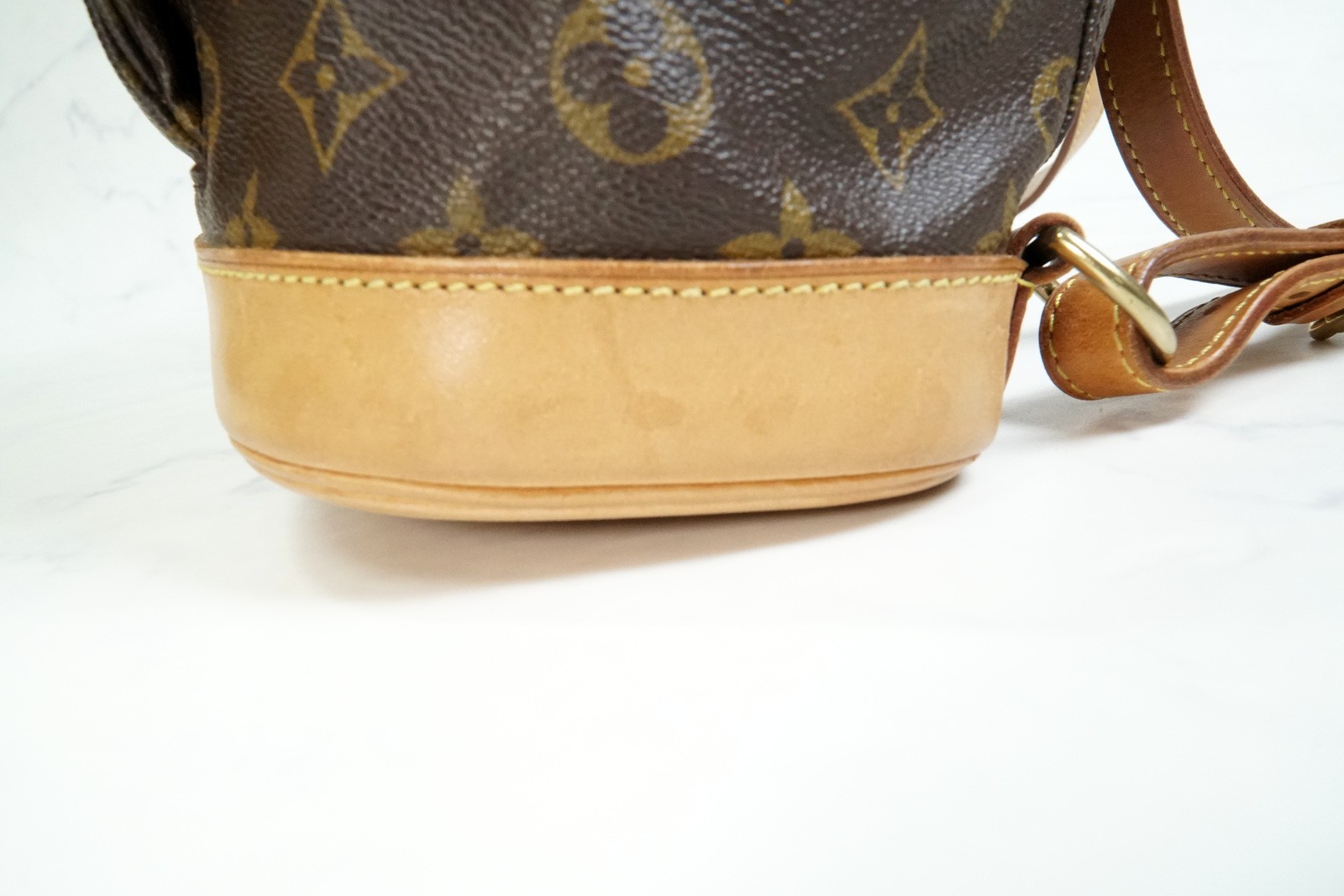 [Very Good] Louis Vuitton Monogram Montsouris MM Backpack Rucksack M51136 Auth