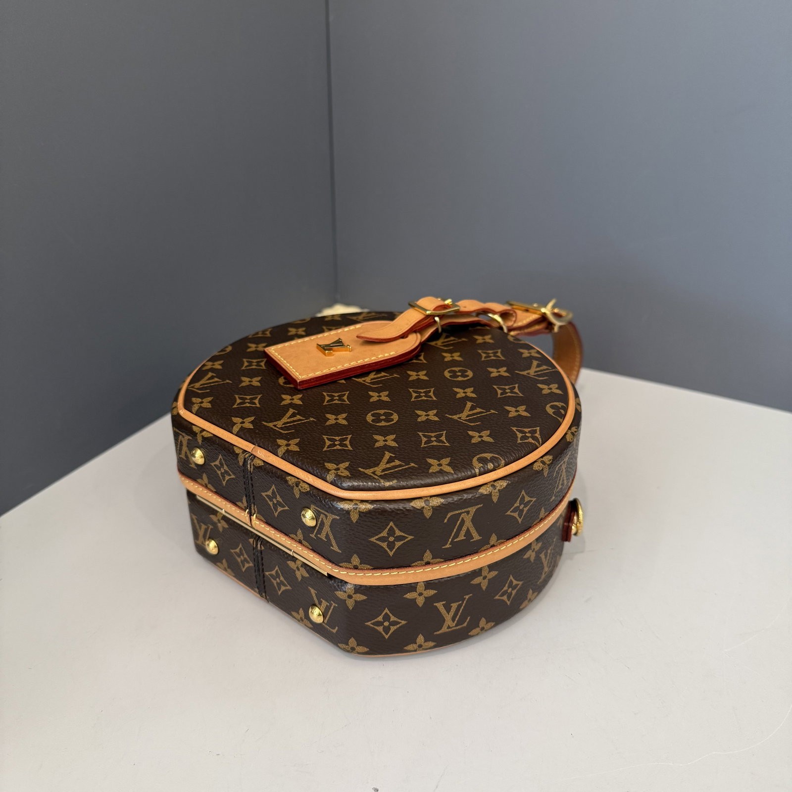Louis Vuitton Petite Boite Chapeau Brown Monogram (wc012626b4)