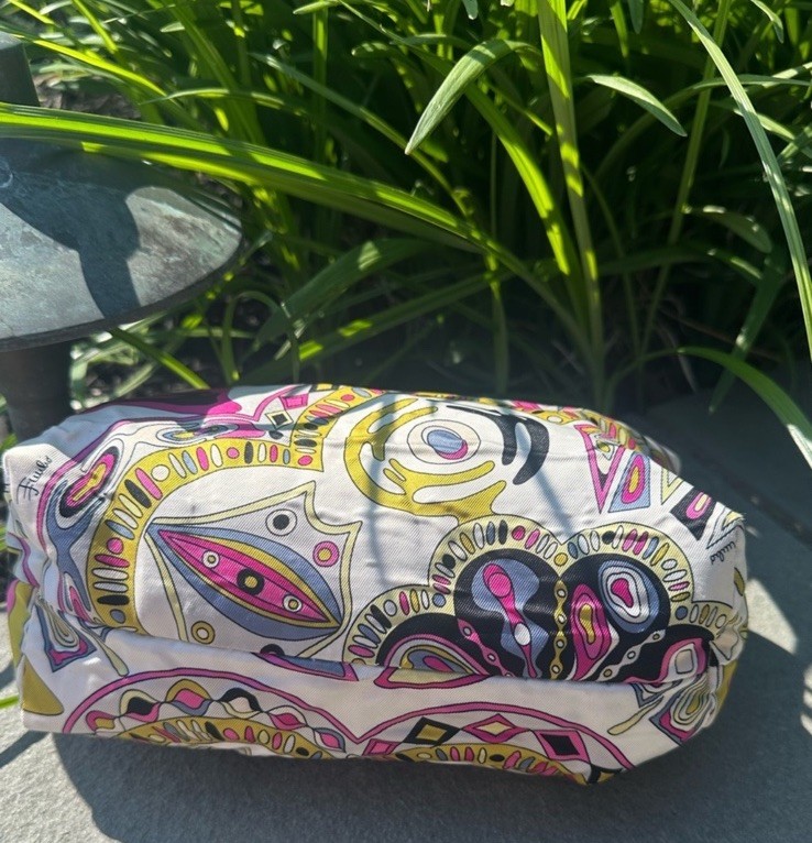 Y2K Women’s Emilio Pucci Mini Vanity Handbag Brilliant Abstract Color