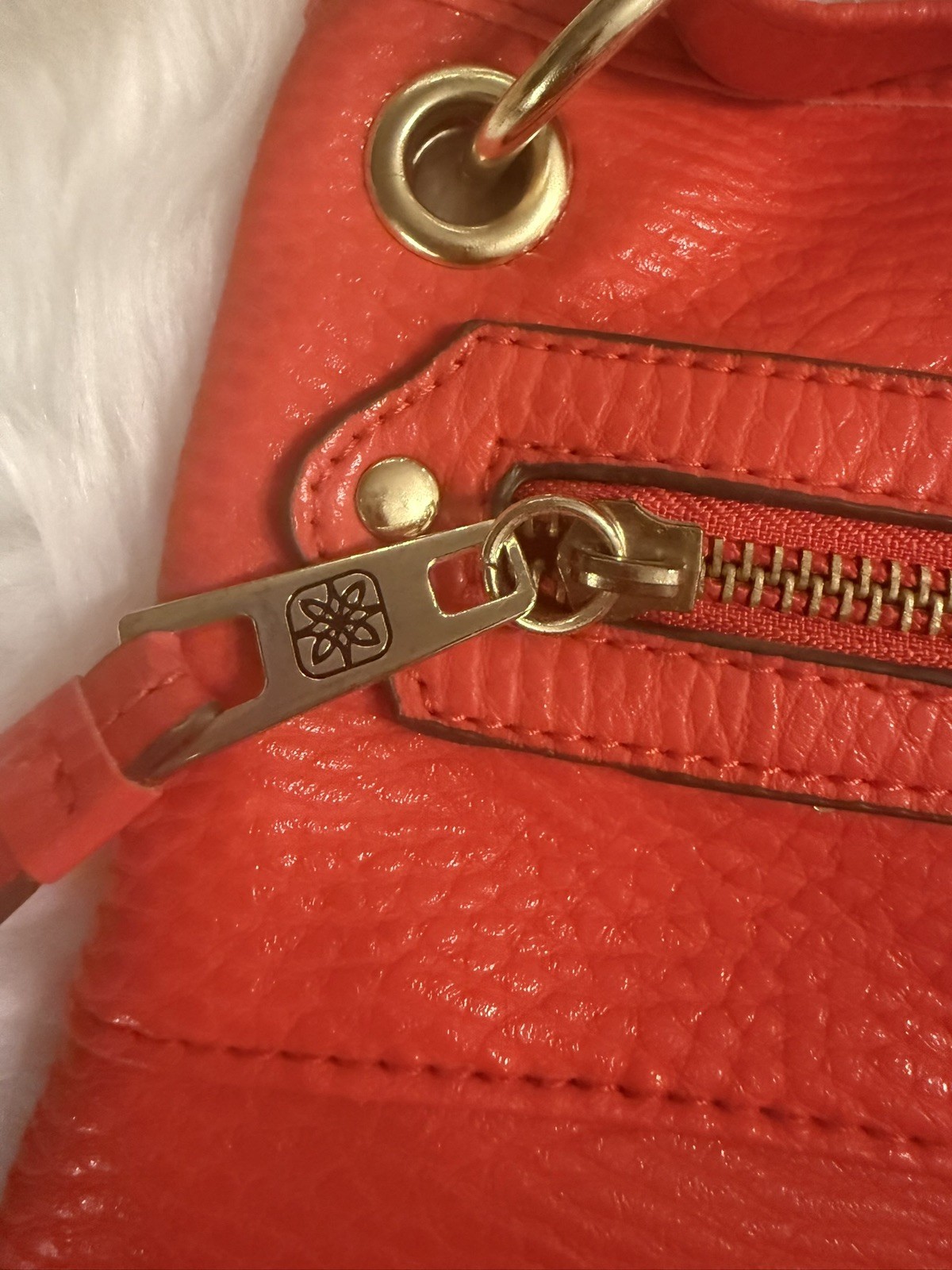 Vibrant Red/Blood Orange Purse in Excellent Condition