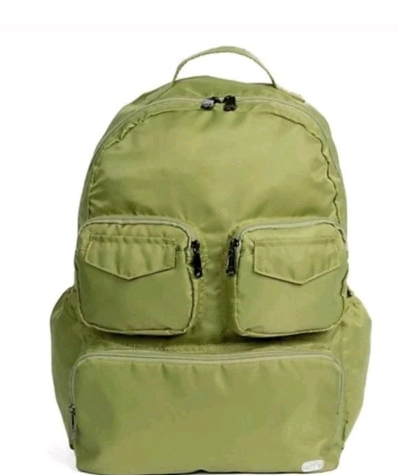 LUG ~ Grass Green Puddle Jumper Packable Backpack ~ NWT