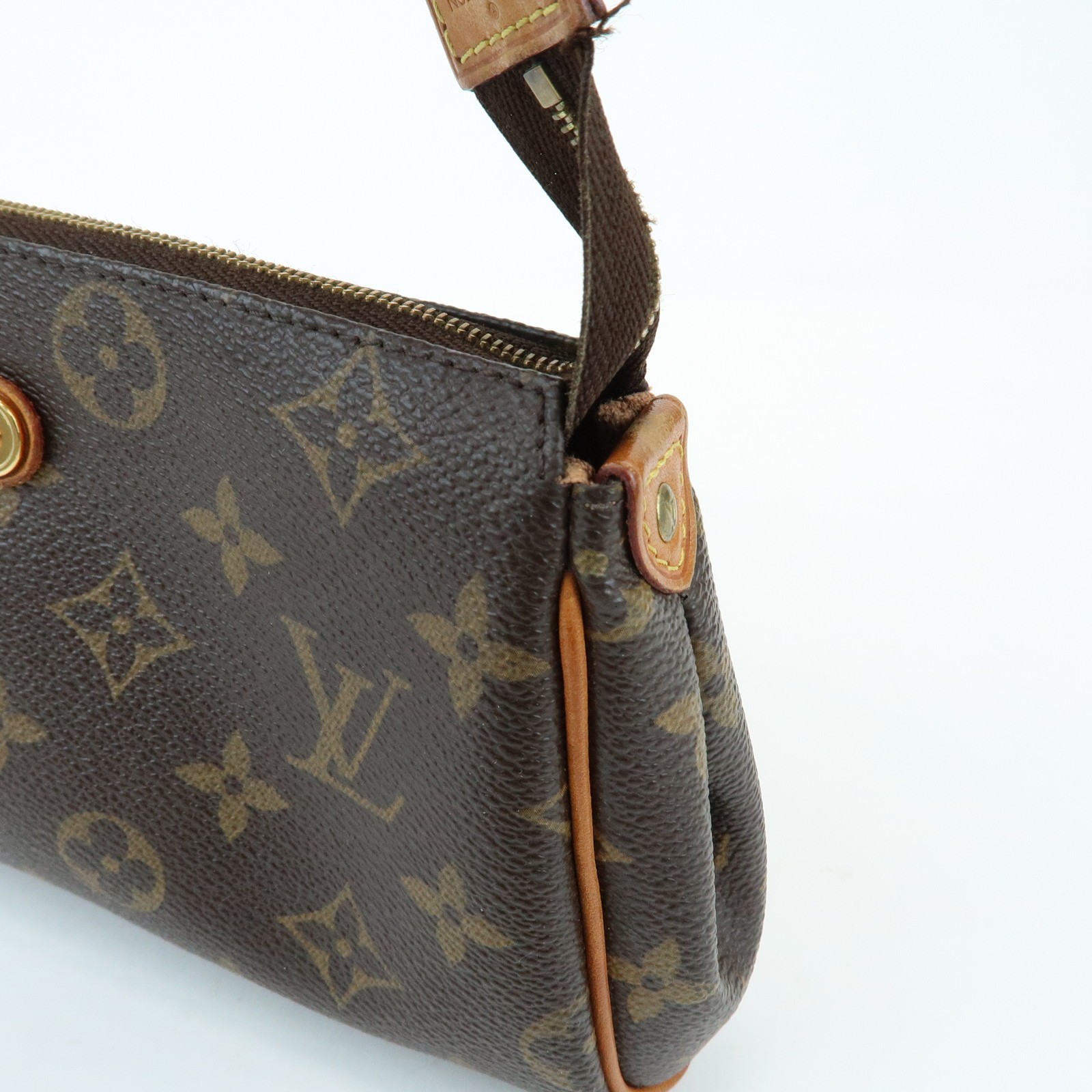 Louis Vuitton Monogram Eva 2Way Chain Shoulder Bag Pouch M95567 Auth Used F/S