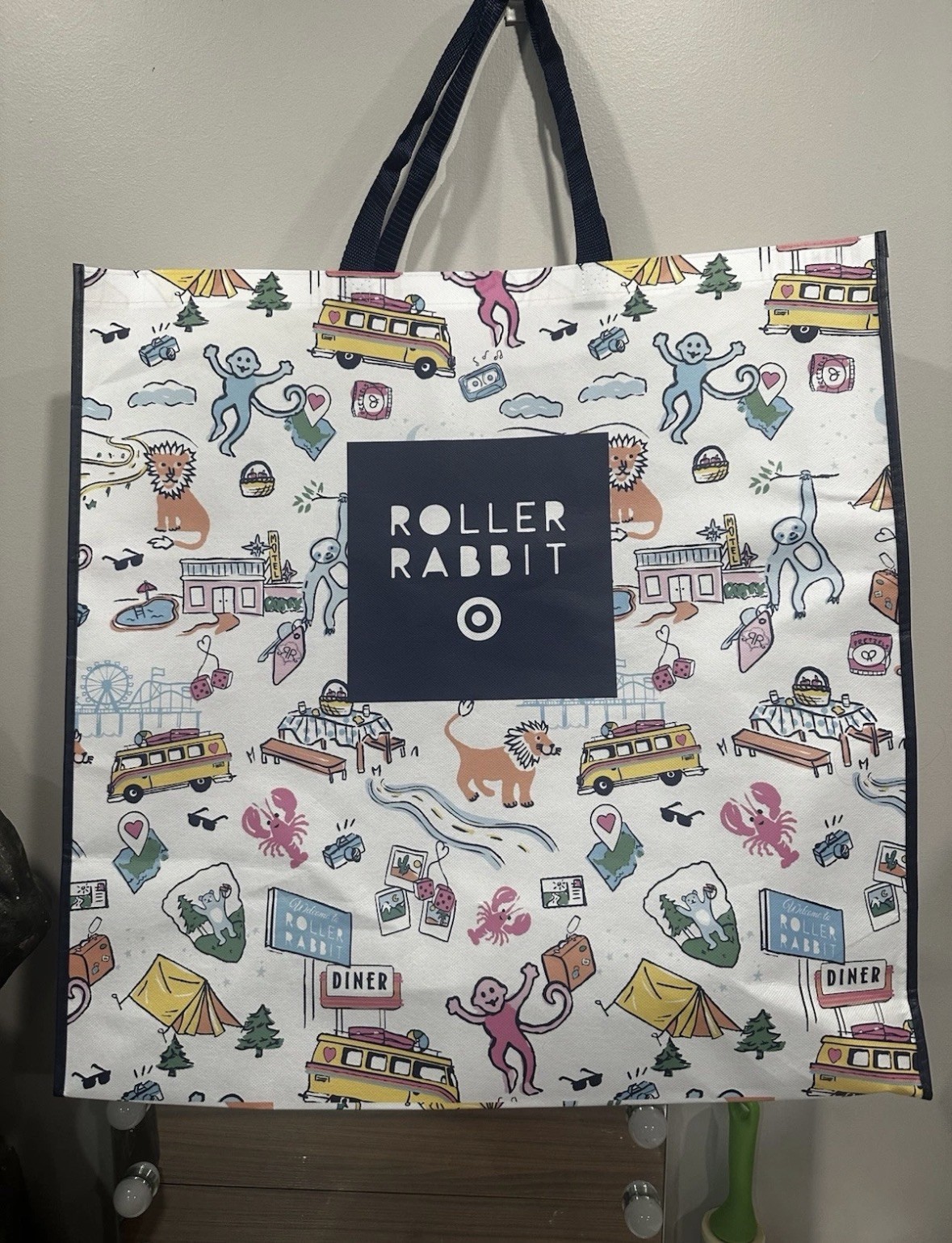 EXCLUSIVE Roller Rabbit Target Exclusive Shopping Bag Tote Ready To Ship