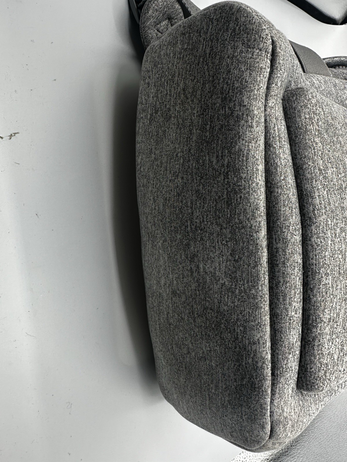 Dagne Dover Dakota Heather Grey Neoprene Large Backpack
