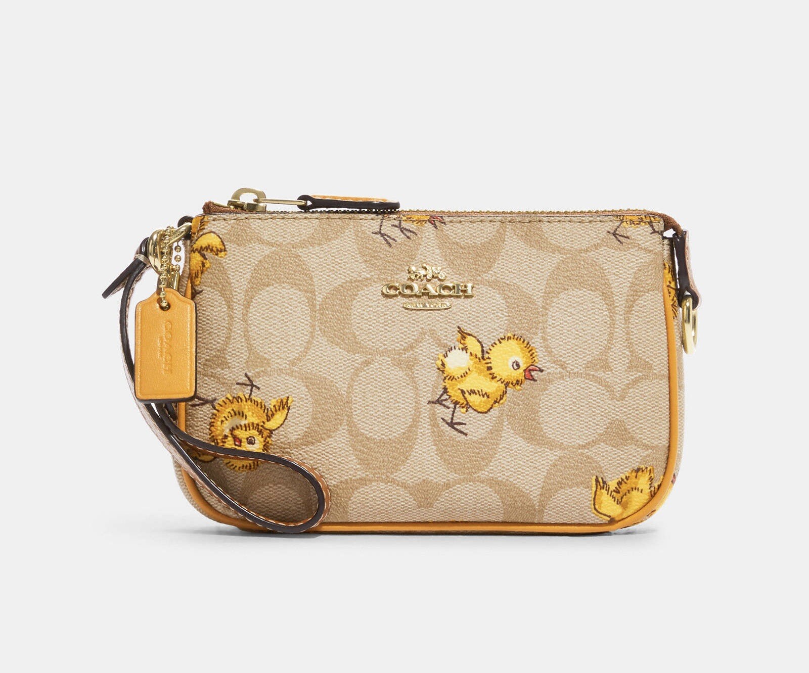 Coach Nolita 15 In Signature Canvas With Tossed Chick Print CC419 NWT