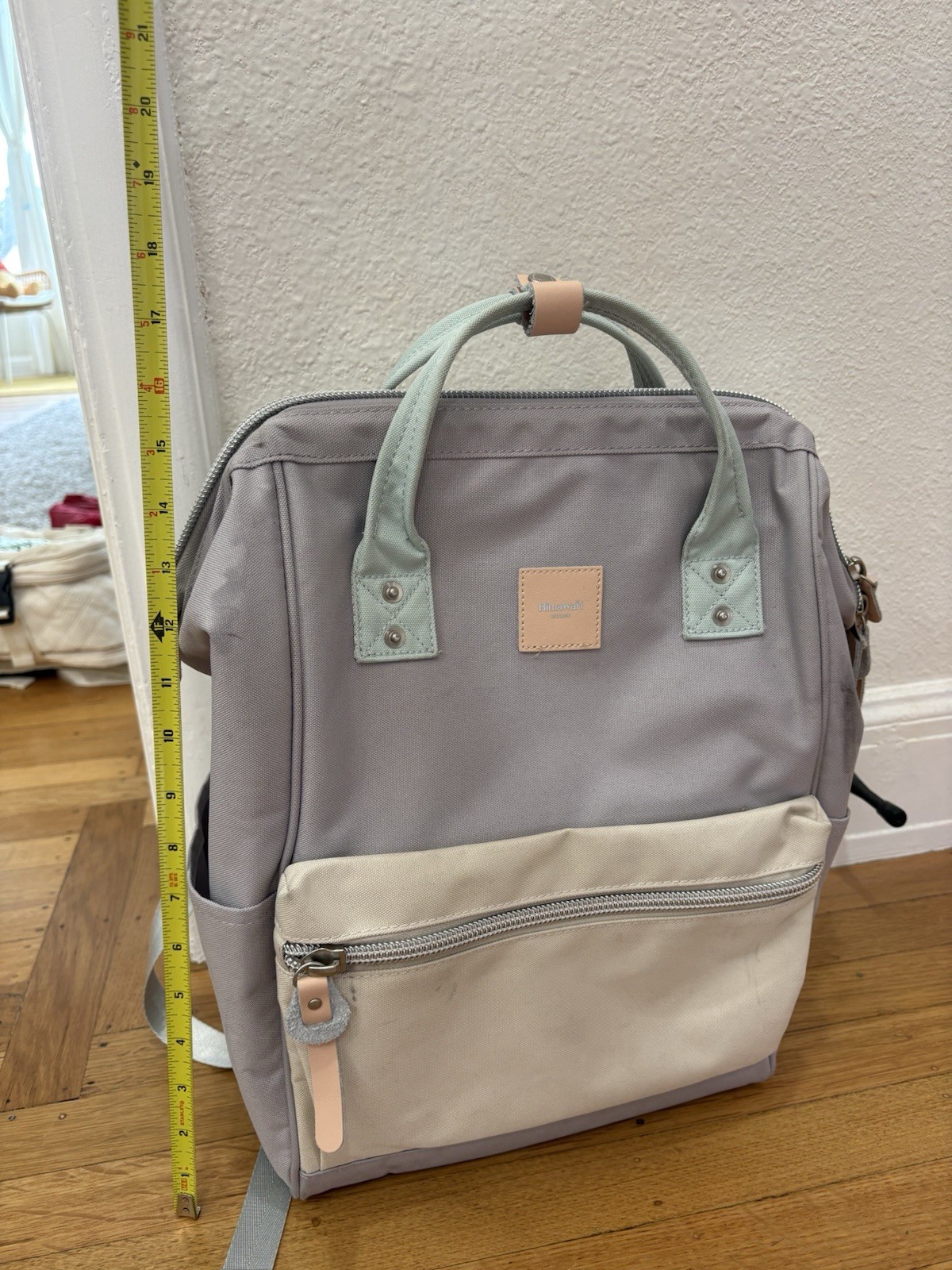 Himawari Bag with USB Charging Cable Compartment Waterproof Lightweight