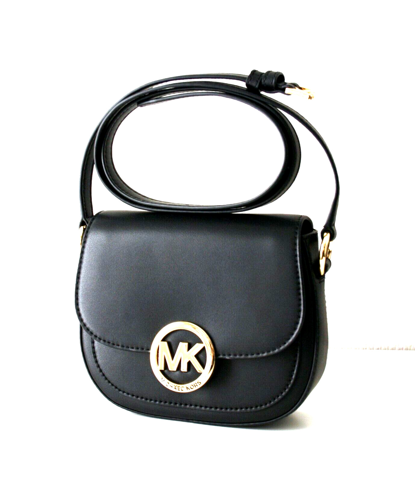 MICHAEL KORS BAG/Crossbody Bag LILLIE SM Saddle Crossbody Black