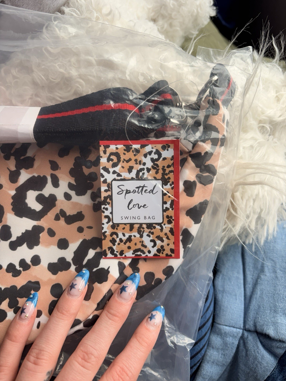 Brighton Leopard Print Spotted Love Swing Bag Shoulder Bag New + Tag