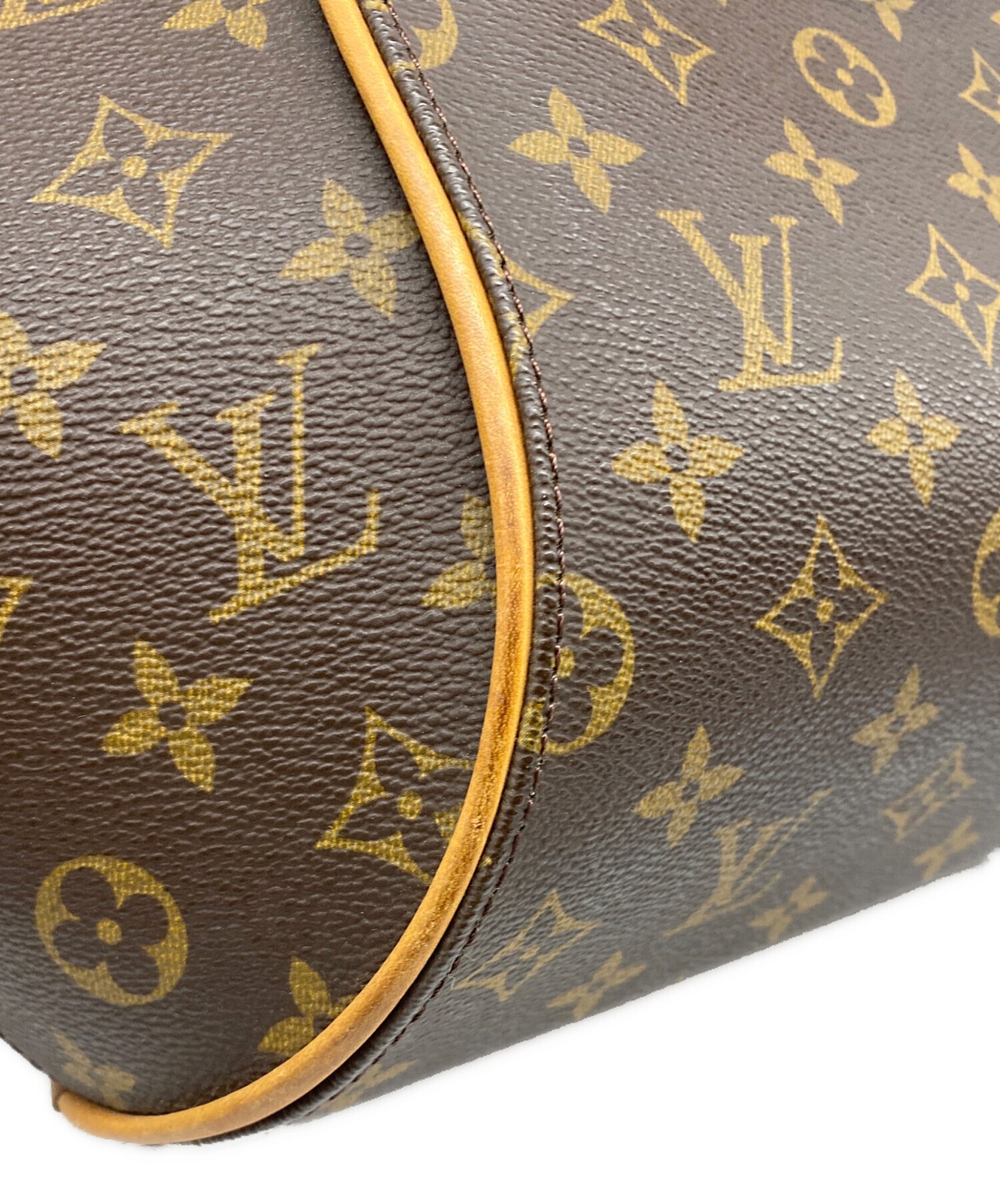 Louis Vuitton Ellipse MM M51126 Coated Canvas Brown Handbag #TFB3229