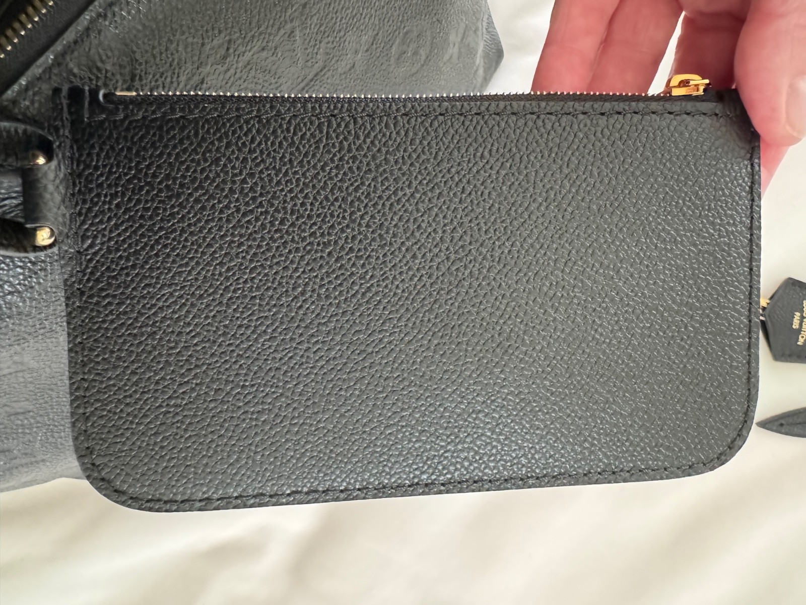 Authentic Louis Vuitton Monogram Empreinte Sac Sport M46610 Shoulder Bag