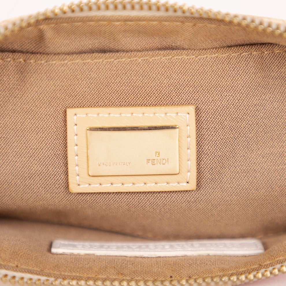 Fendi Zucca Mini Pochette Chain Bag – Vintage FF Monogram