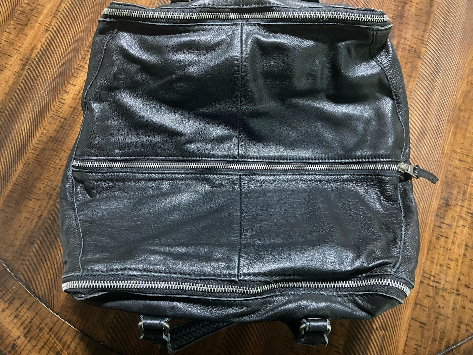 NEW Liebeskind Berlin Black Leather Kayla Handbag Purse $298
