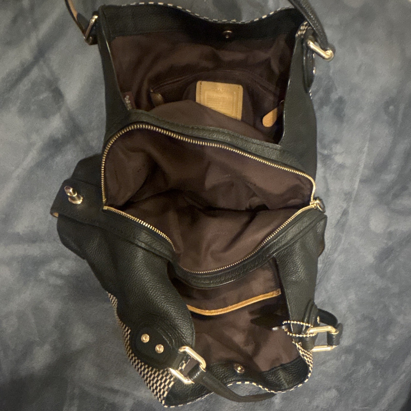 Coach Legacy Jacquard Edie 31 Shoulder Bag