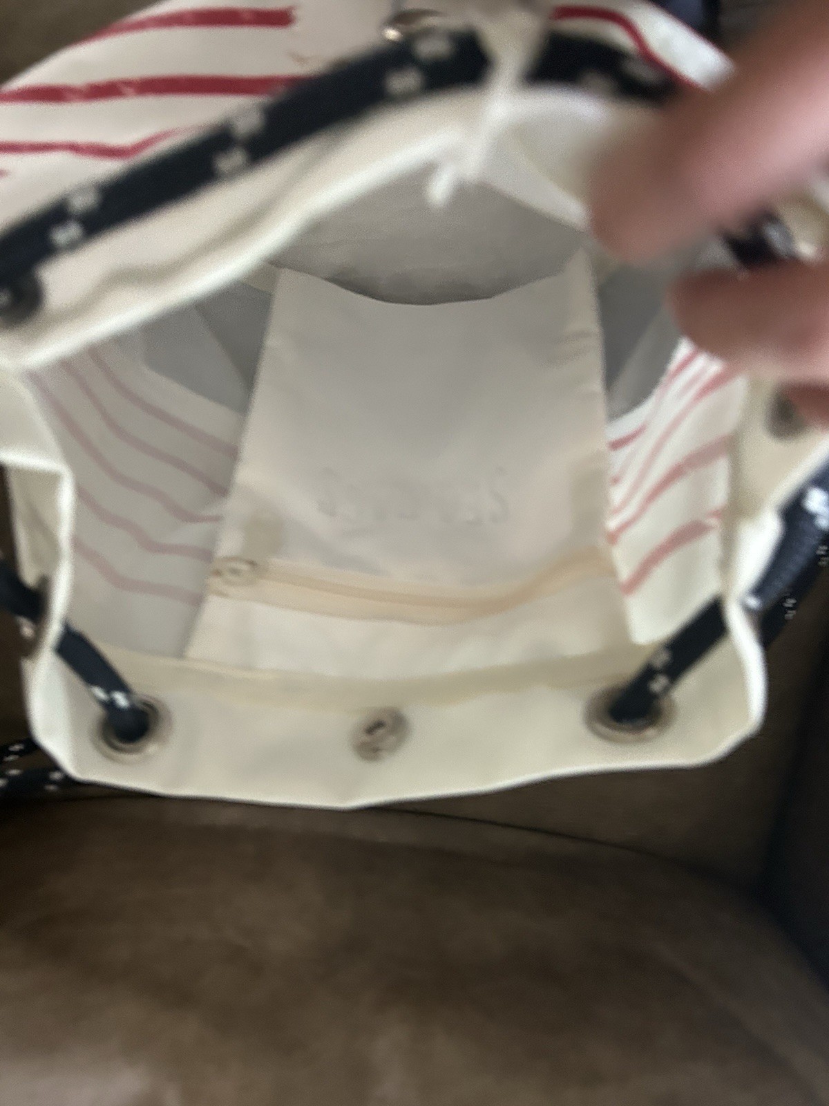 Sea Bags Maine Recycled Sail Double Strap Bag- Retail $120-New with Tags