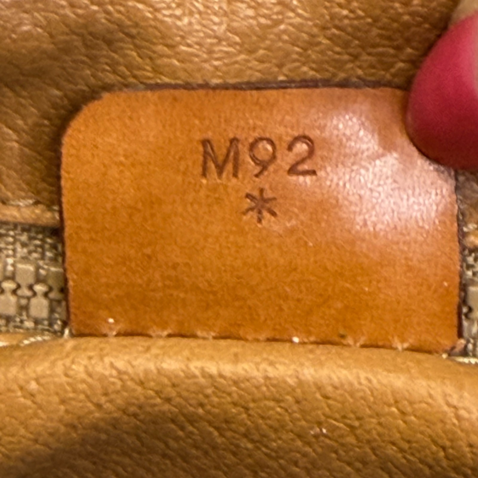 Vintage Celine Macadam Triomphe Clutch Bag 1990s Designer Wristlet PVC Leather