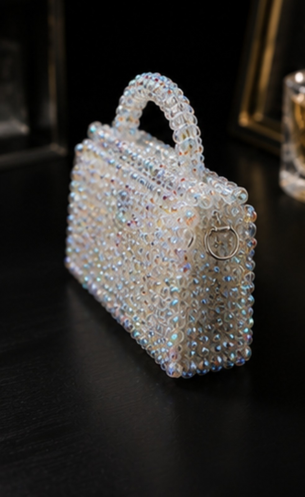Handcrafted using premium crystal beads – Unique design, entirely handmade🎀