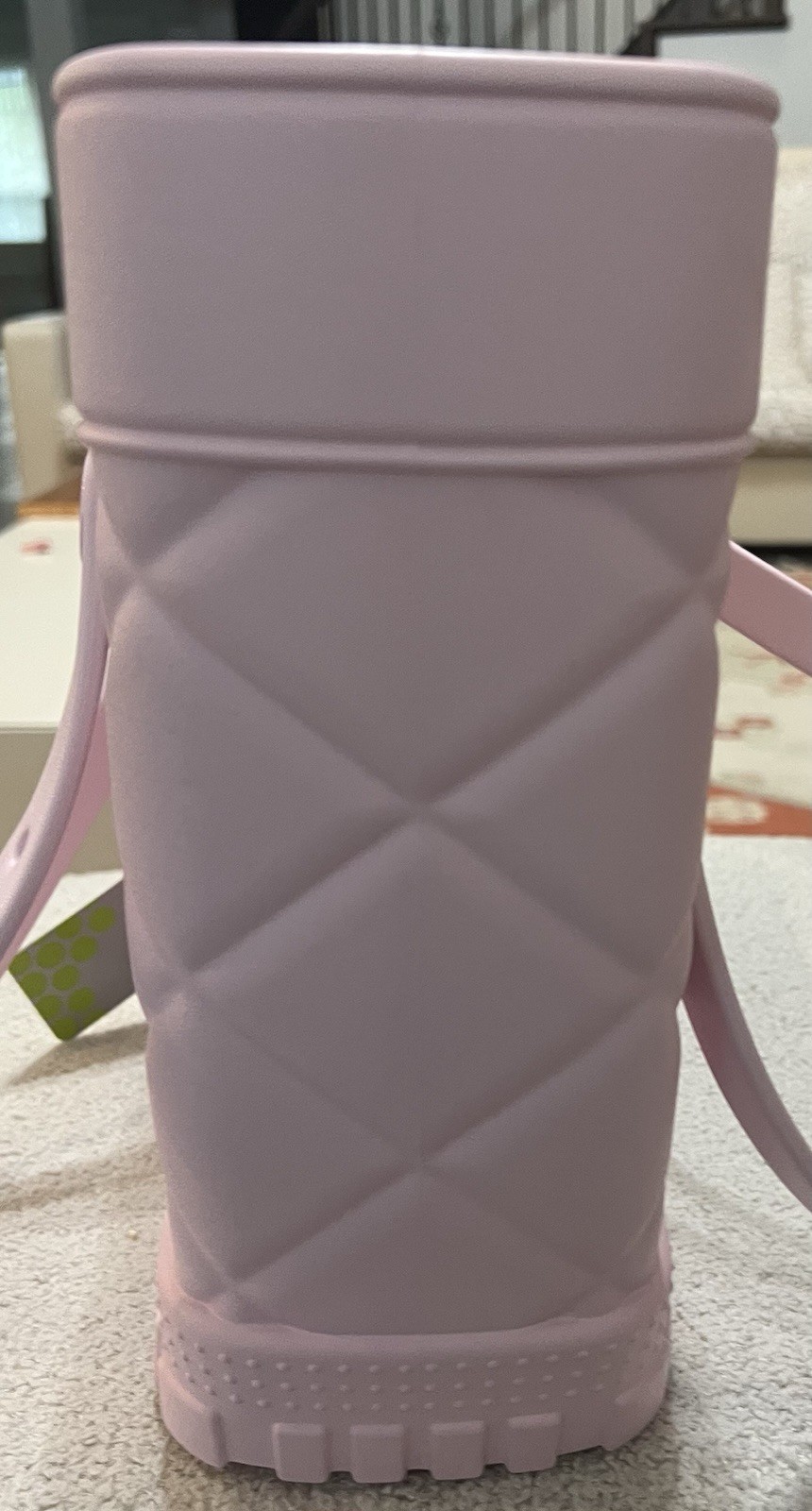 Crocs Women Pink Beach Bag, Medium Size Shoulder Tote, Stylish & Practical