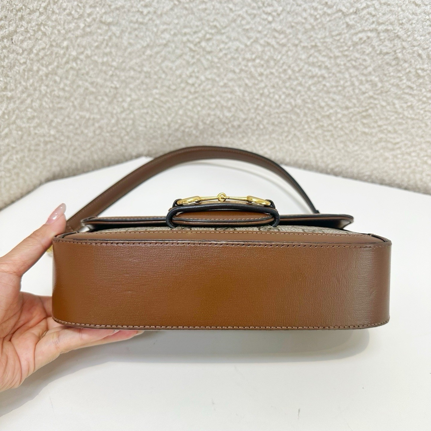 Gucci 1955 hosebit baguette saddle bag size: 23.5×13×5.5cm
