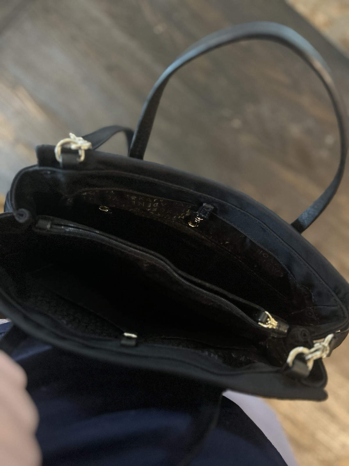 Kate Spade Blake Avenue Loden Black Nylon Crossbody Handbag