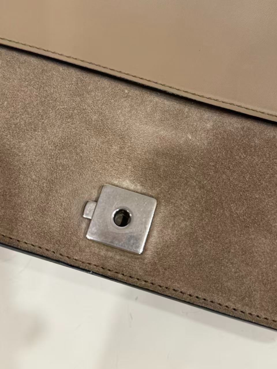 Gucci Dionysus Taupe Suede Leather Chain Shoulder Crossbody Bag