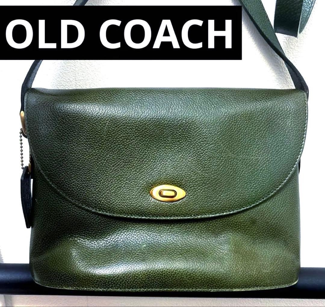 OLD COACH Madison Shoulder Bag GREEN