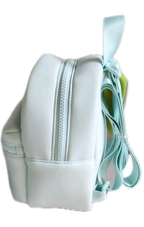 NWT! All in Motion Mini Neoprene Backpack Water Repellent Mint Green 8.5″