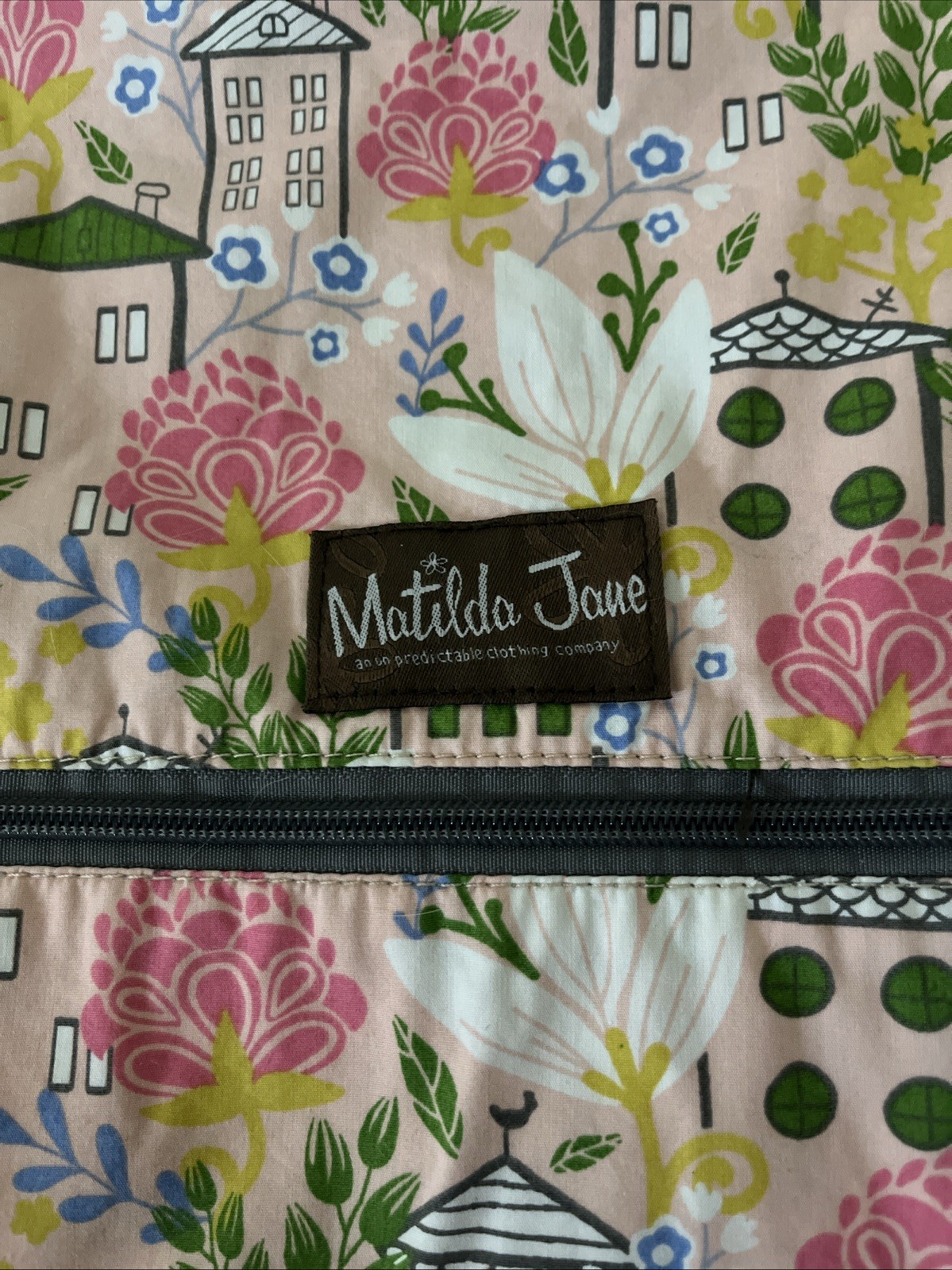 Matilda Jane Bag Fullers Landing Messenger Crossbody Purse Tote 15 X 11 Travel