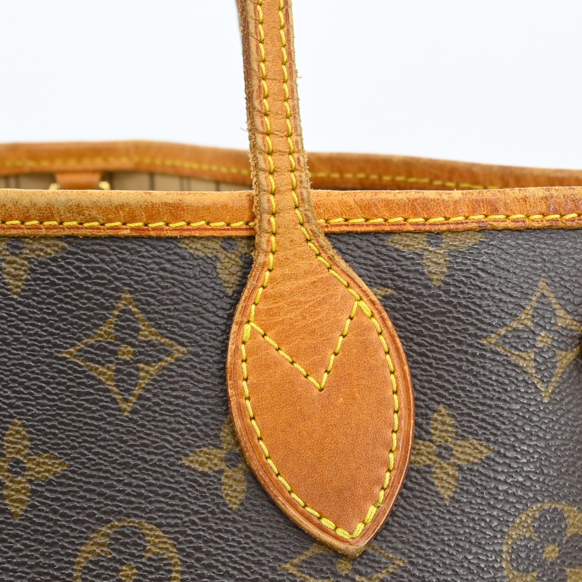 Best03 LOUIS VUITTON MONOGRAM NEVERFULL PM TOTE HANDBAG M40155 MB2088 YQ07849