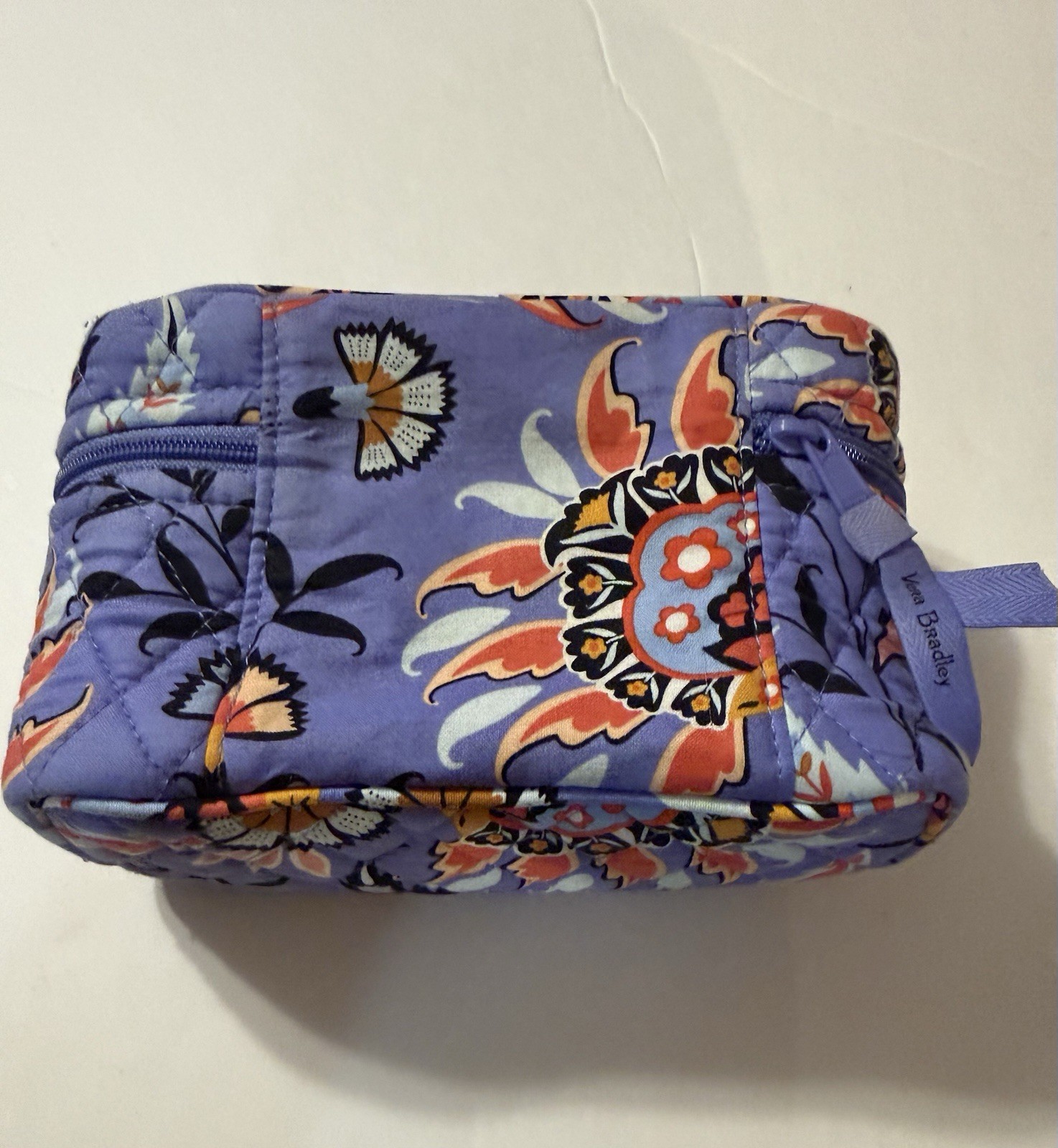 Vintage Vera Bradley Mural Garden Organizer/Cosmetic Bag