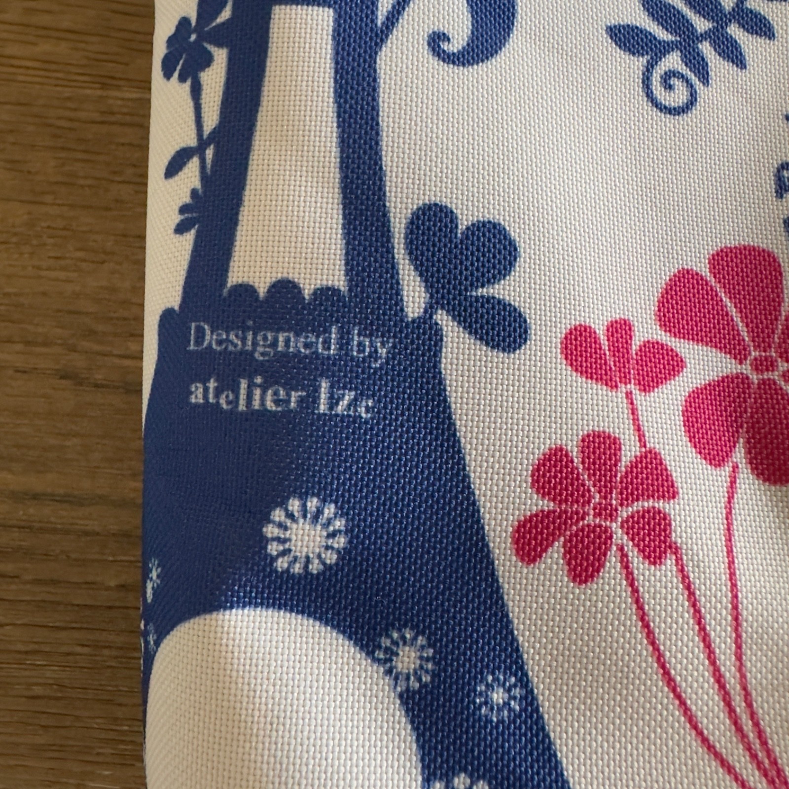 Lancome Paris Canvas Carry All Tote-Designed By Atelier Ize-Paris Floral Printed