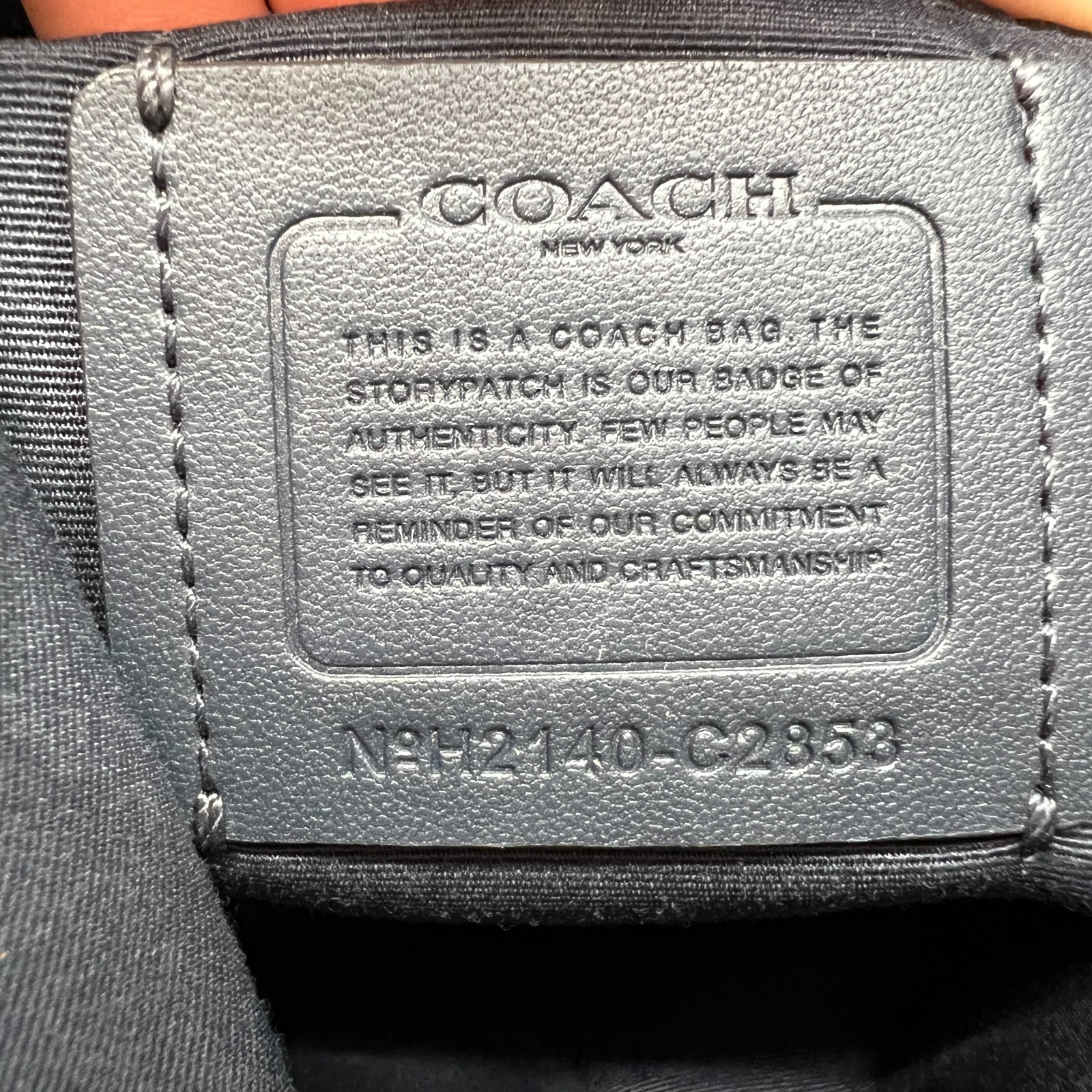 Coach Rori Shoulder Bag Womens Handbag Green Pebbled Leather Crescent C2853