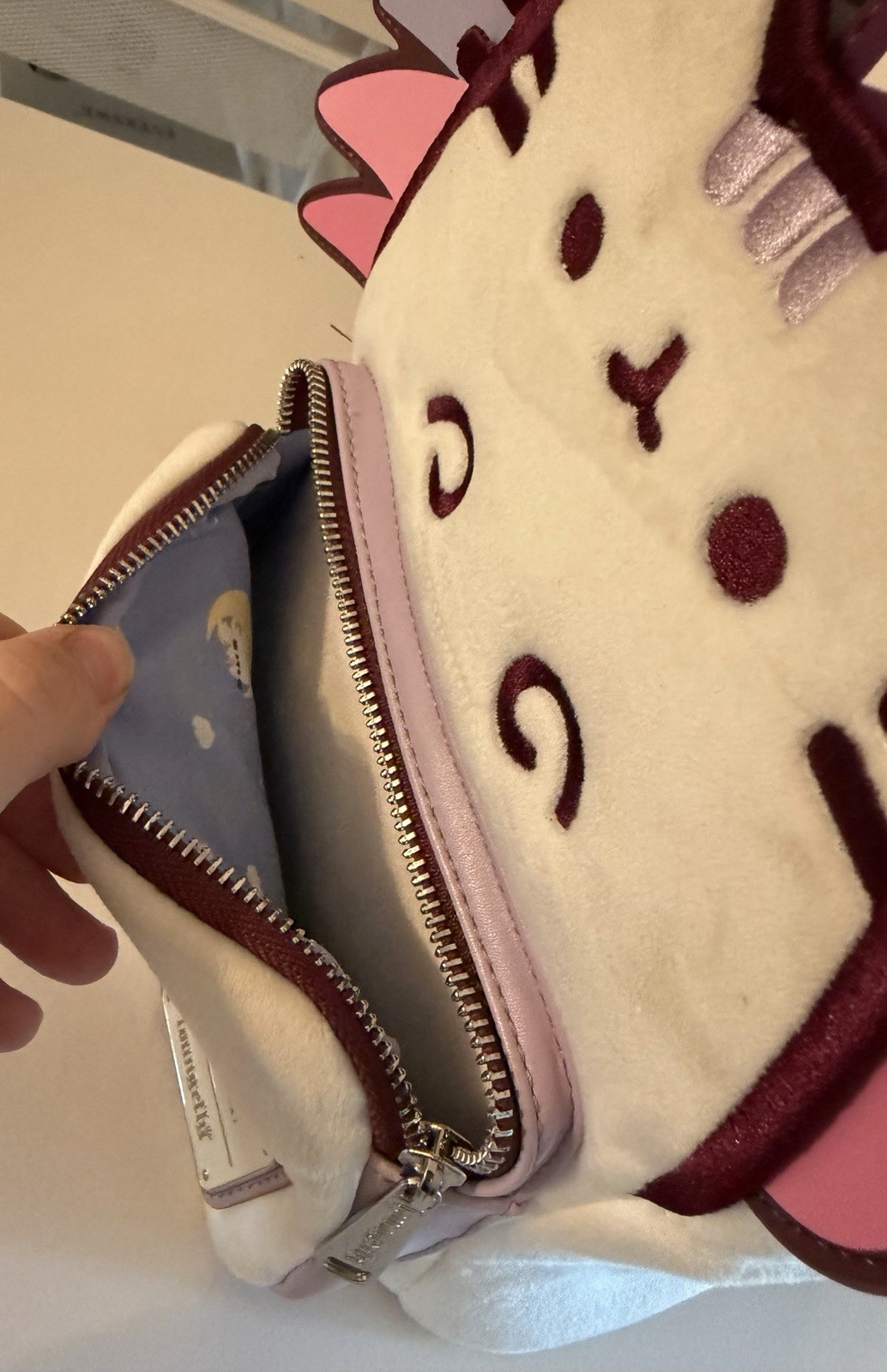 Loungefly Pusheen Plush Caticorn Mini Backpack – Lavender Straps – NWOT – Unused
