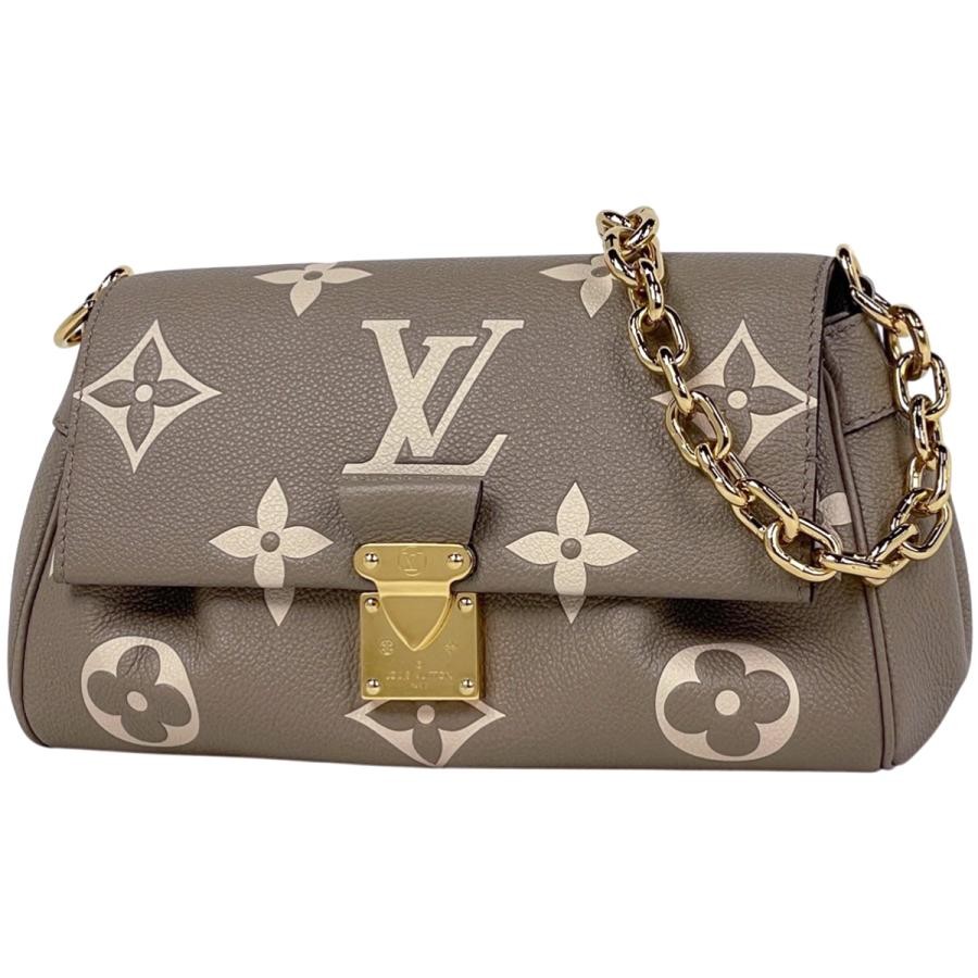 Louis Vuitton Favorite NM 2WAY Bicolor Empreinte Beige Handbag M45836 #BS117