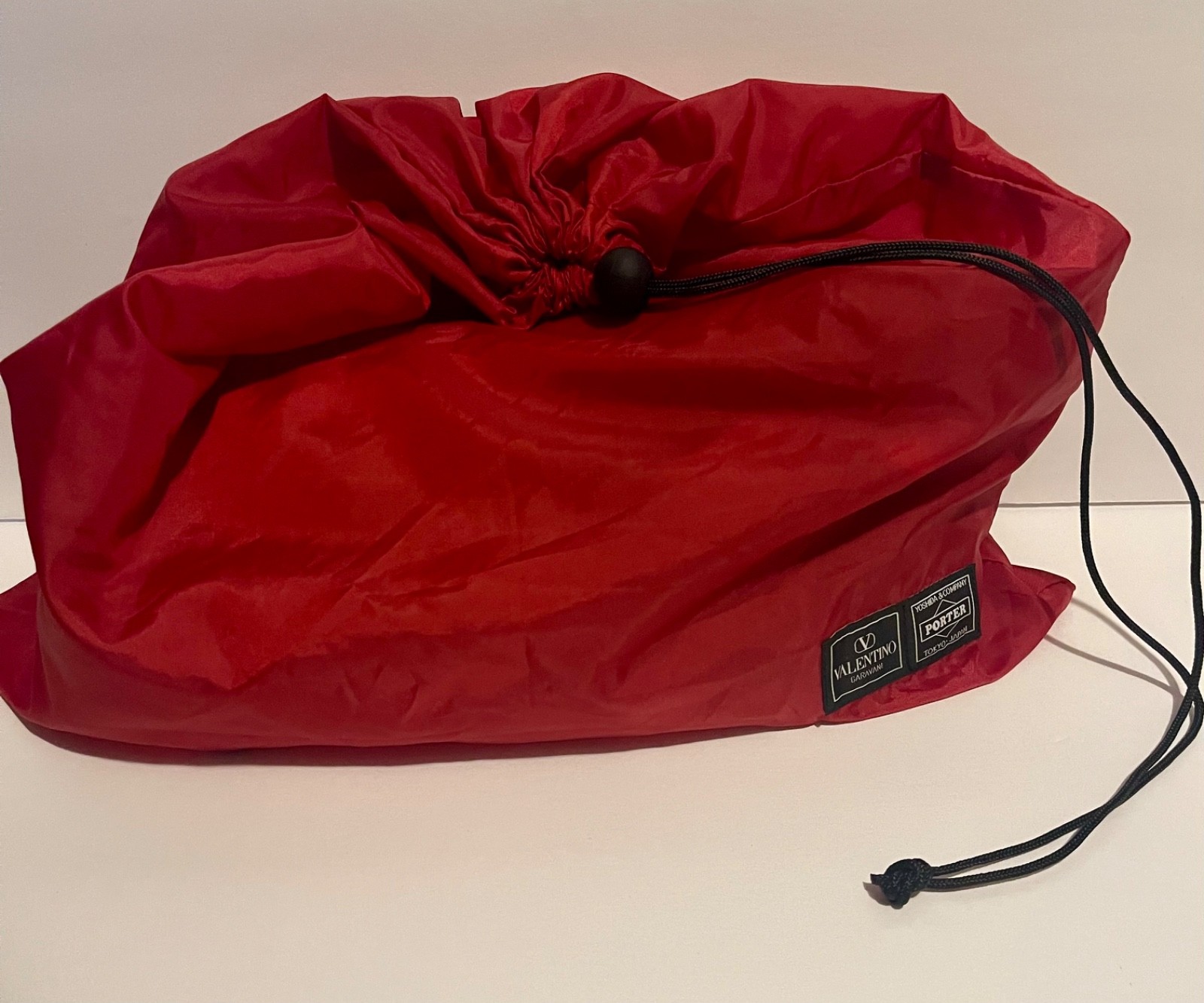 VALENTINO x PORTER Technical Fabric V logo Locò Small Crossbody Bag