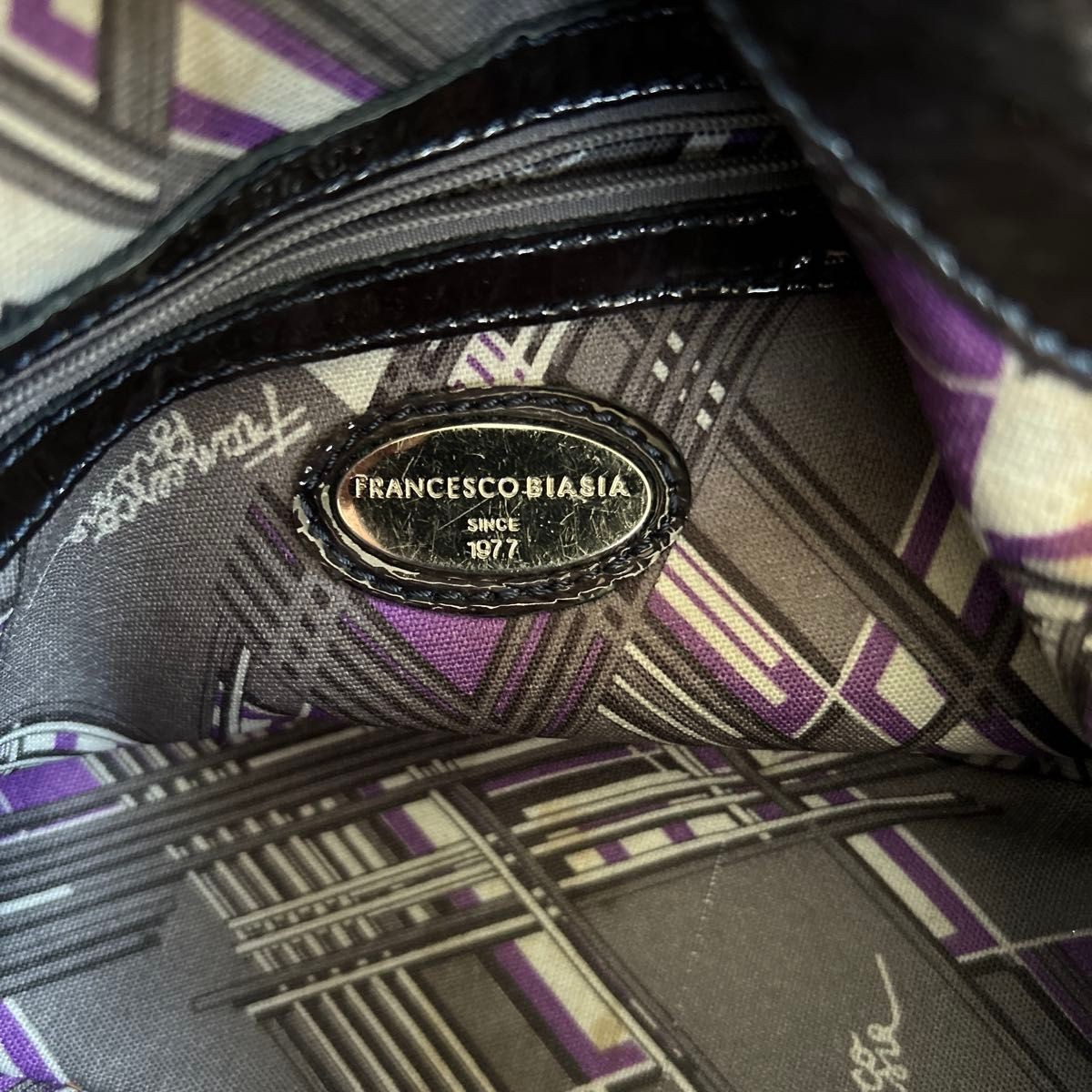 FRANCESCO BIASIA Enamel Bag