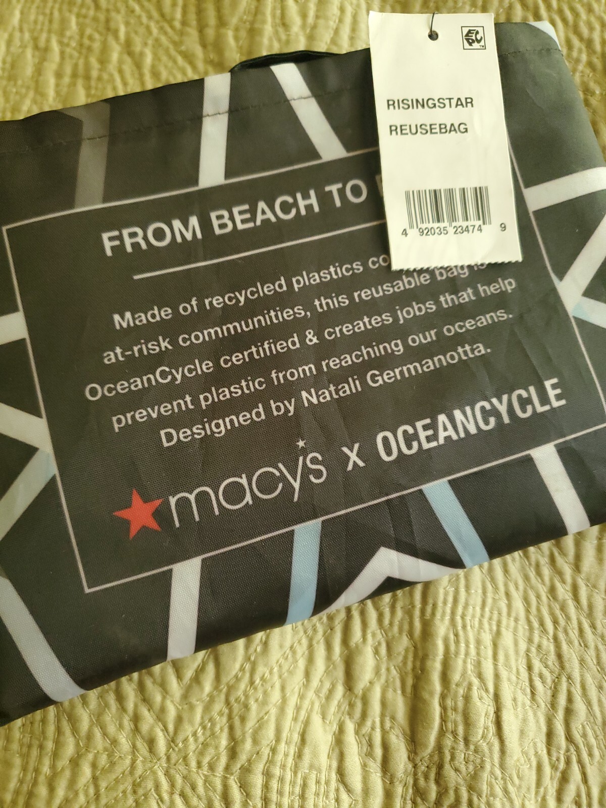 2 Beautiful Bags Macys From The Beach To Bag As Shown Authintic