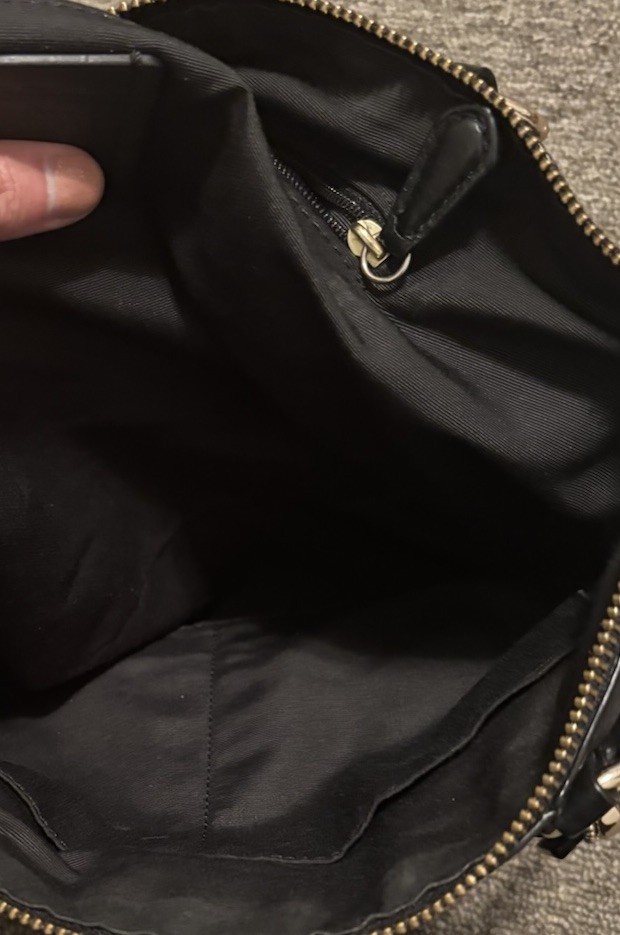 Coach Black Pebbled Leather Crossbody Bag Kelsey F1780-F36675