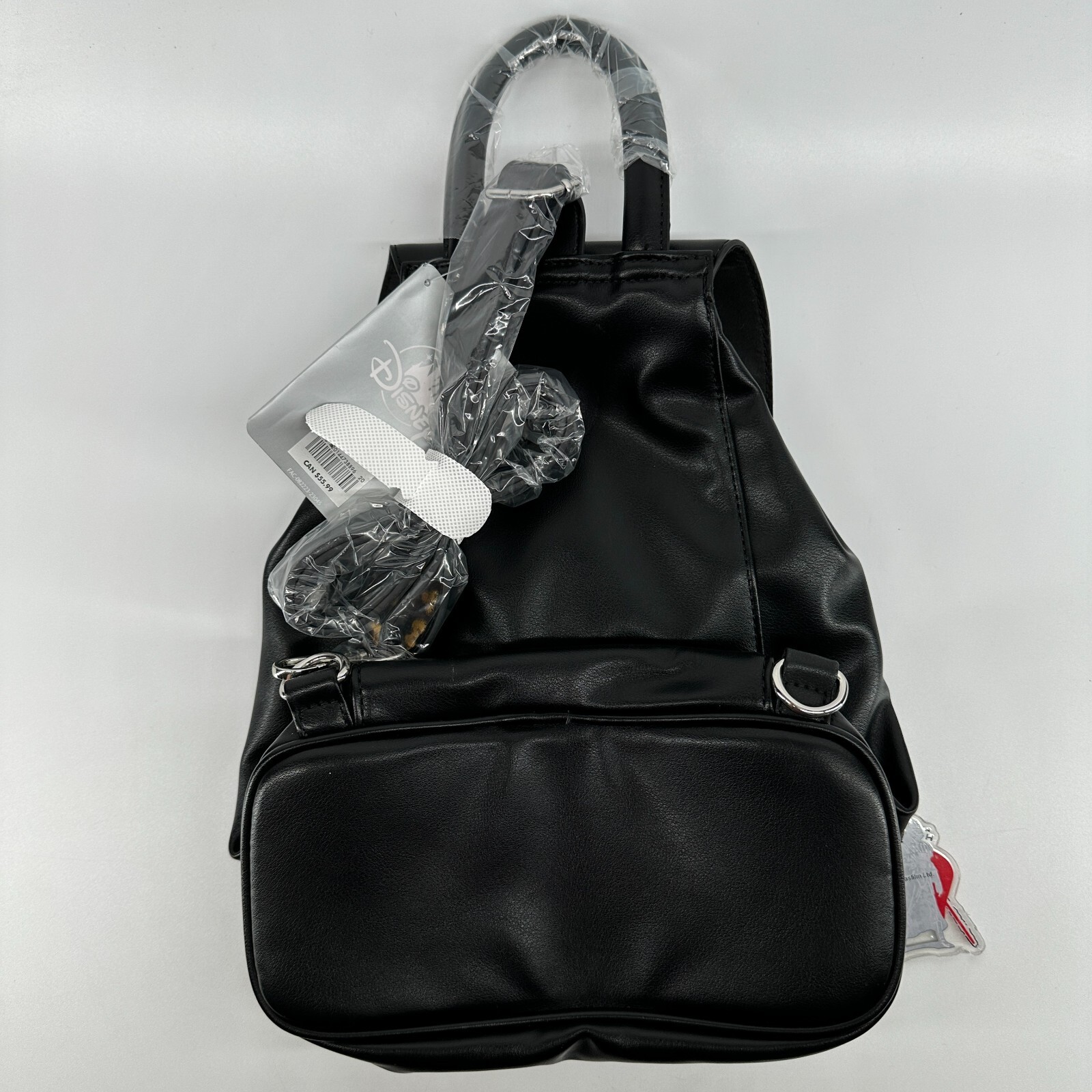 Disney Star Wars Mini Backpack ’90s Crossbody Black Bag Lightsabers & Keychain