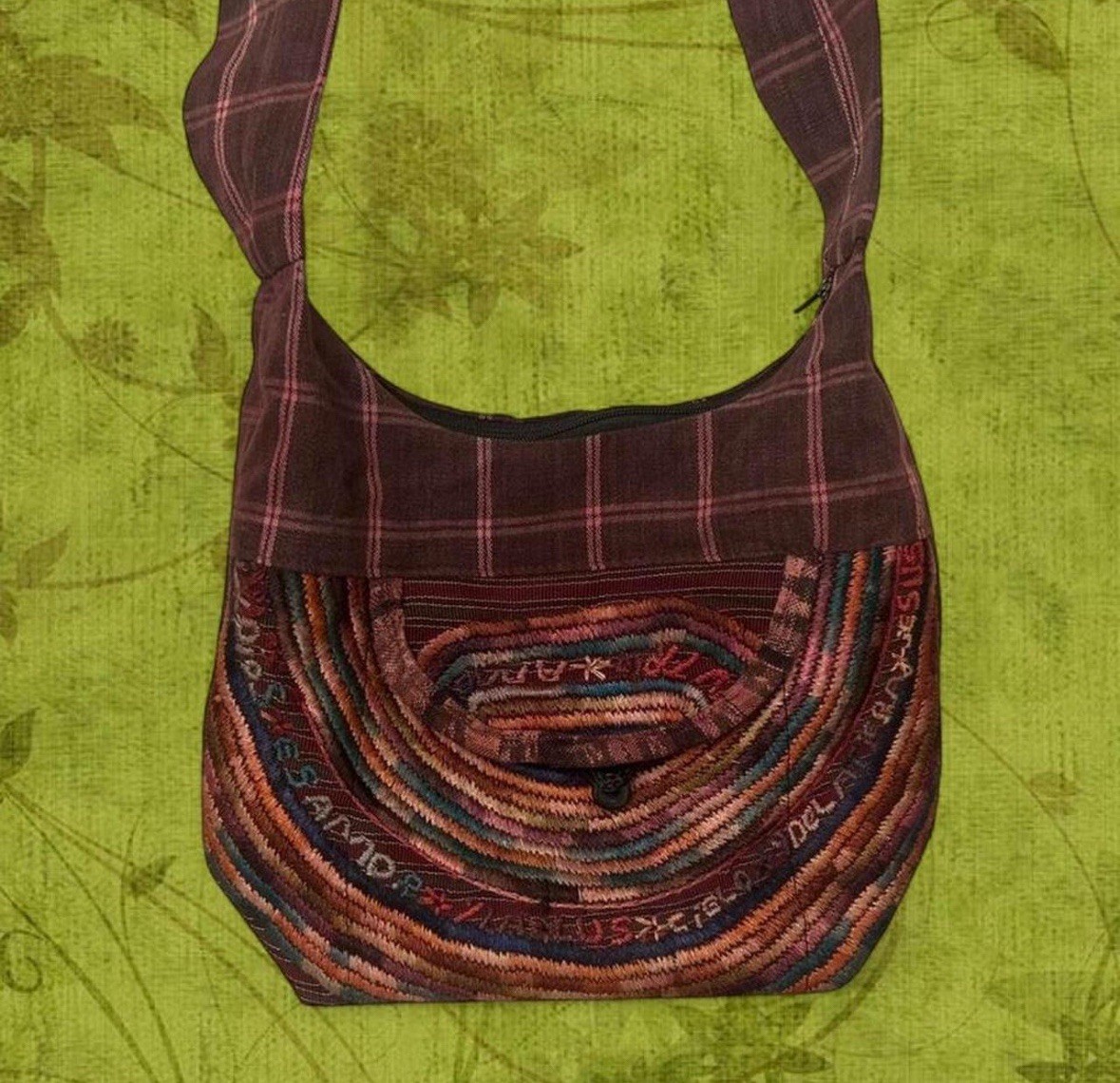 Goth Y2K Mori Grunge Alt Capsule Hippie Fairygrunge Purse Shoujo Woven Indie Vtg