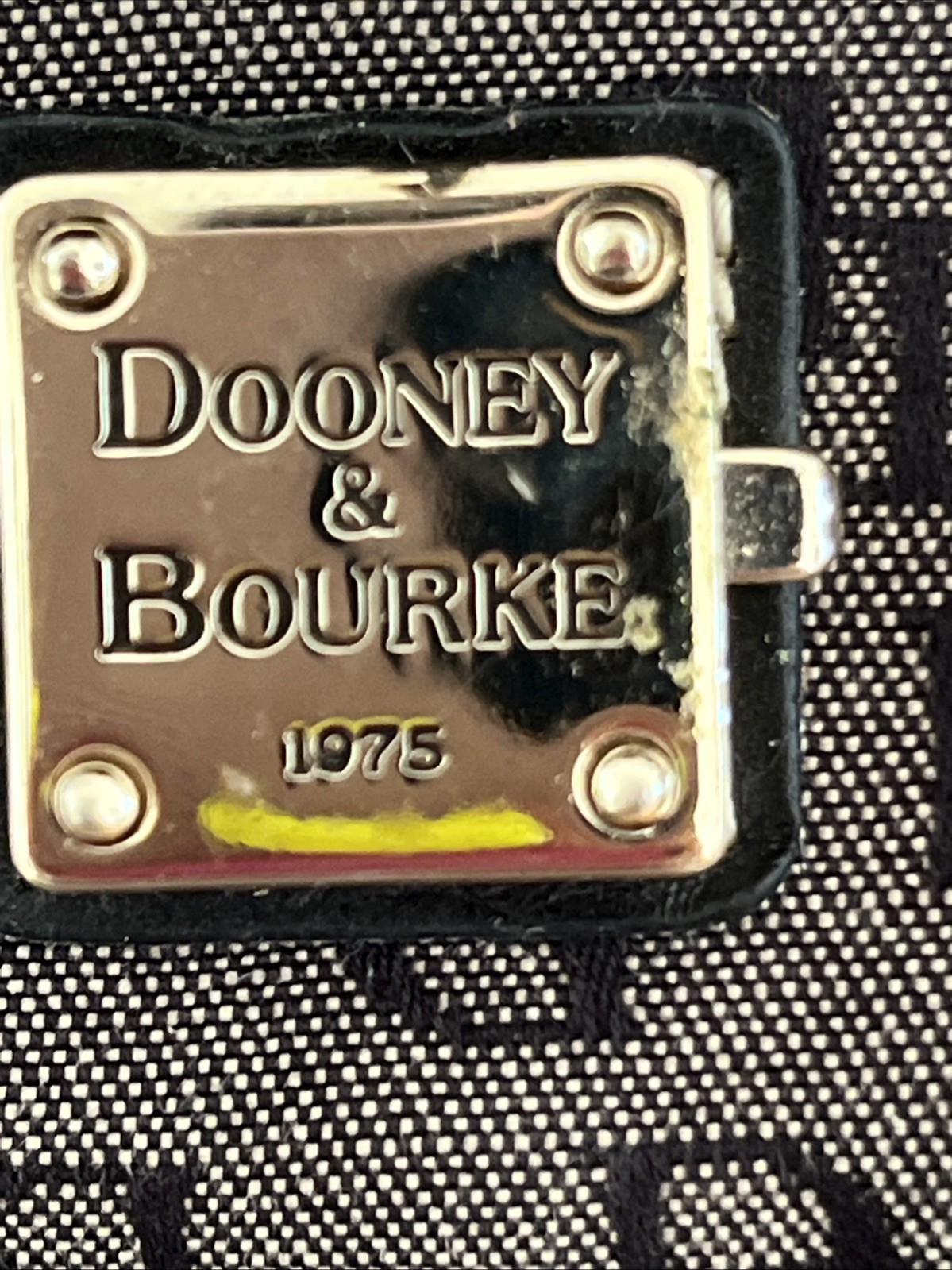 Dooney & Bourke 6 Inch Black Wristlet Read Details Pre-Owned