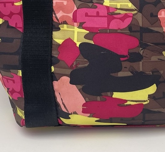 Lily Bloom Large Tote Bag With Colorful Pattern Design GUC Shoulder Bag