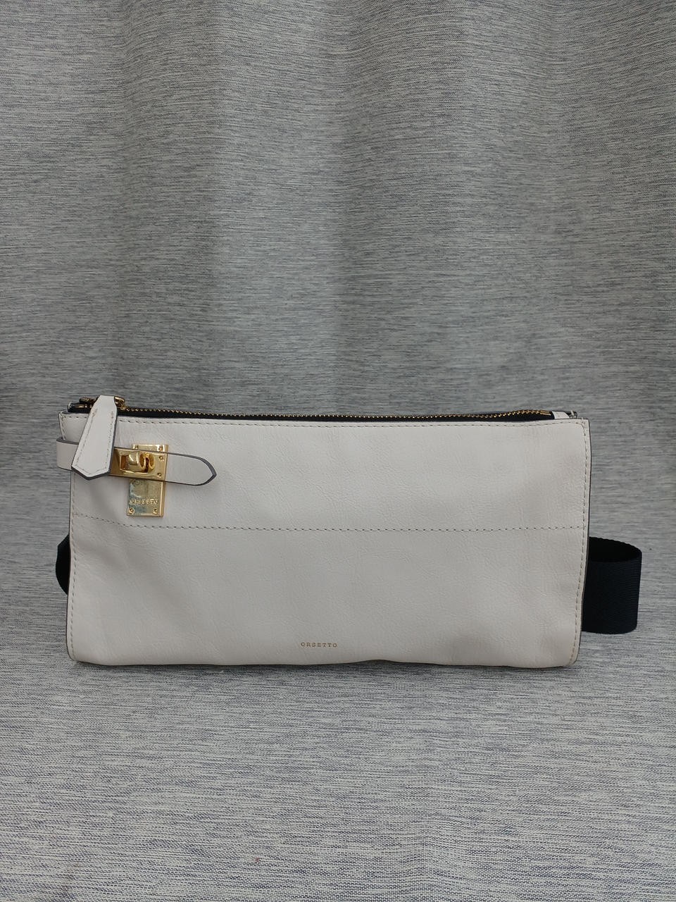 ORSETTO Shoulder Bag White 11.6 inch