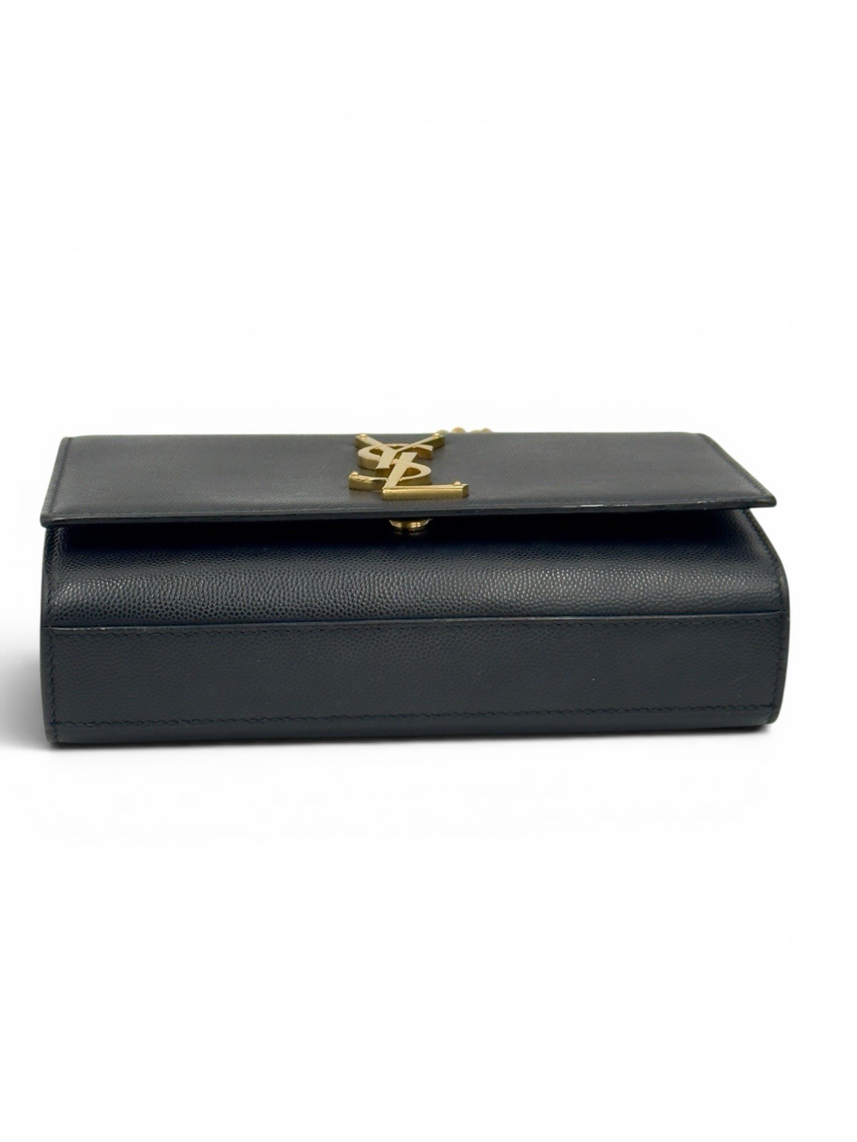 Saint Laurent Classic Kate Small Monogram Shoulder Bag with Gold Chain YSL
