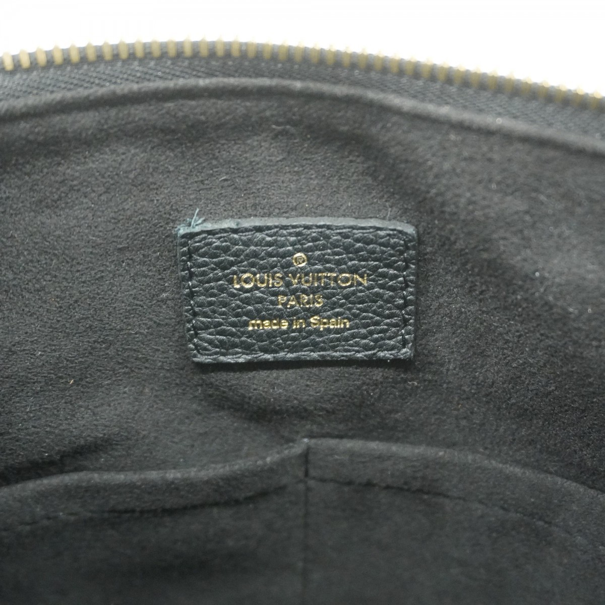 Auth [6gb1116-k] LOUIS VUITTON Handbag Monogram Pallas M41064 Noir [Pre-owne…