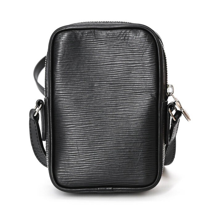 Louis Vuitton Danube PPM LV Epi Leather Shoulder Body Bag Black Yellow M53434