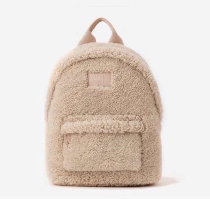 RARE Dagne Dover Dakota Dusk Shearling Sherpa Backpack