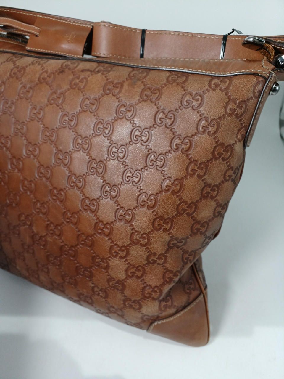 GUCCI Guccissima Shoulder 148476 Used